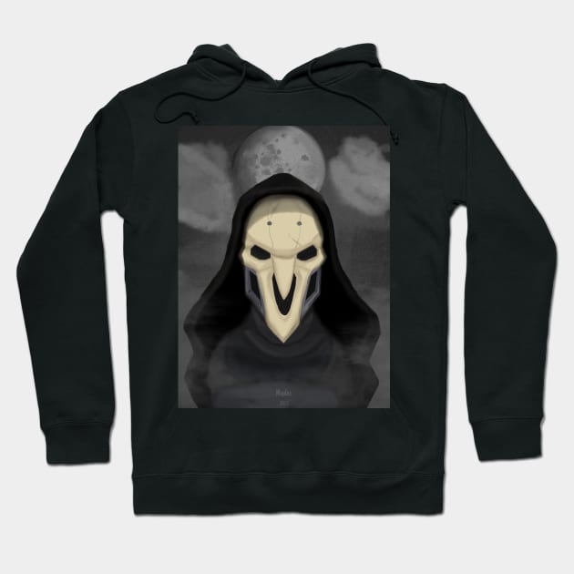 Reaper - overwatch Hoodie by MadByte